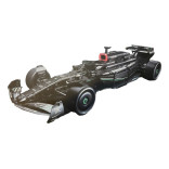 KIT DE BLOCOS DE MONTAR MACHINE PLAYER CARRO DE FÓRMULA 1 PRETO 1/8 1764 PEÇAS 66654